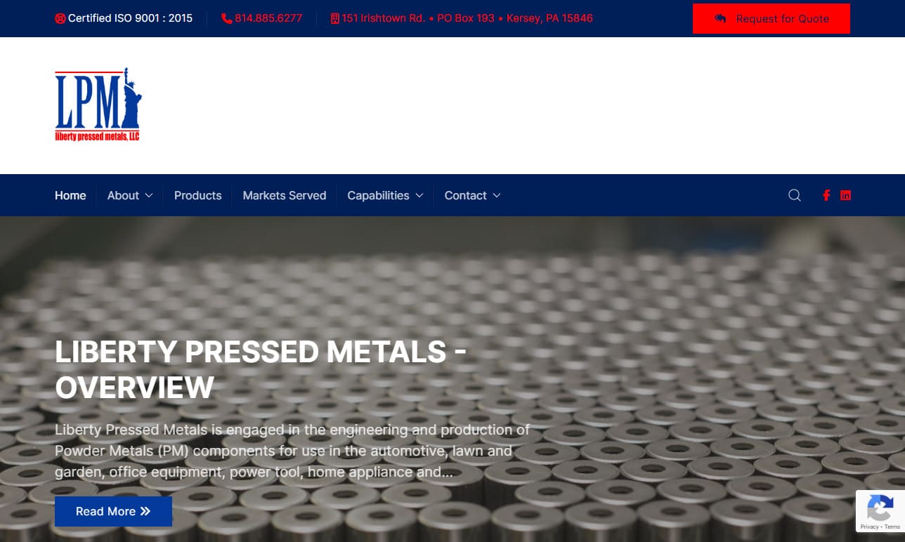 Liberty Pressed Metals, LLC